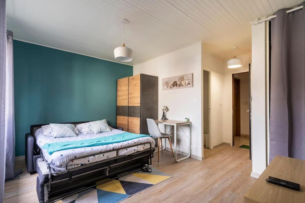 studio cosy proche du centre + parking gratuit Cluses Extérieur photo