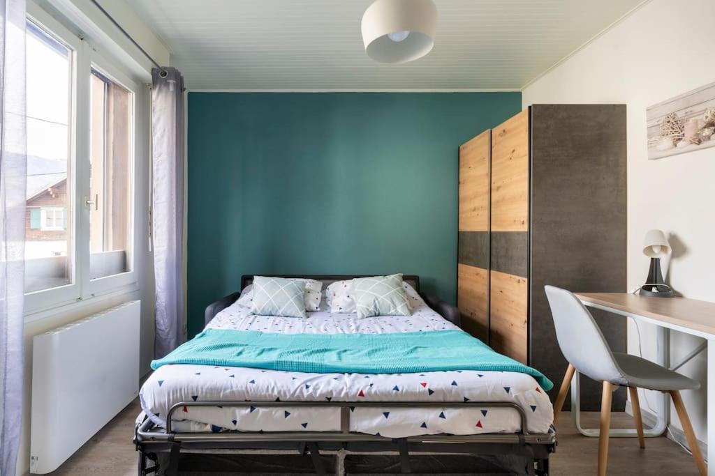 studio cosy proche du centre + parking gratuit Cluses Extérieur photo