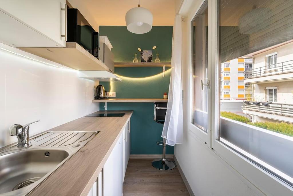 studio cosy proche du centre + parking gratuit Cluses Extérieur photo